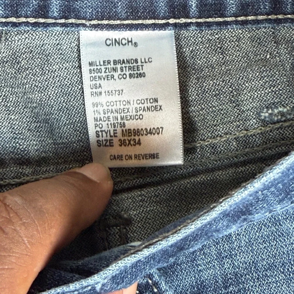 Cinch measurements waist
